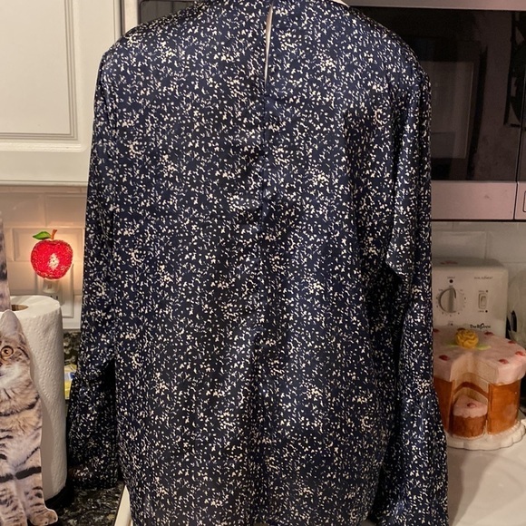 B womens Bobeau long sleeve pullover plus size top 2X - Picture 2 of 5